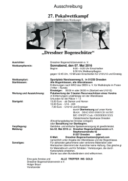Dresdner Bogensch&uuml;tzenverein e