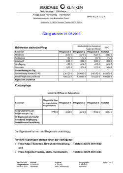 G&uuml;ltig ab dem 01.05.2016