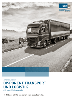 disponent transport und logistik