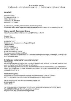 Info_nach_11a_Roland_G&uuml;nther - Assekuranz Dienstleistungen