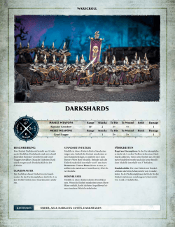 darkshards - Games Workshop