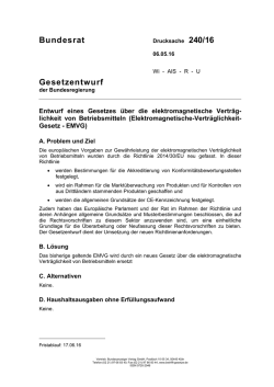 BReg 240/16 Grunddrucksache