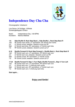 Independence Day Cha Cha