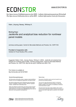 Jackknife and analytical bias reduction for nonlinear