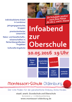 Flyer Informationsabend