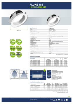 Datenblatt Illuxtron Fluxe 185