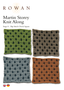 Martin Storey Knit Along