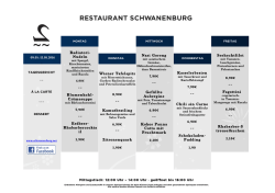 Speiseplan SB KW19