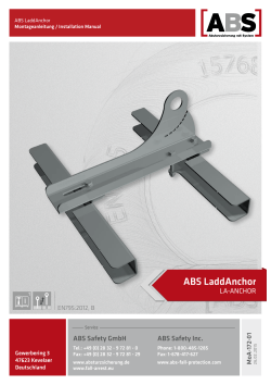 ABS LaddAnchor - Anticaidas.com