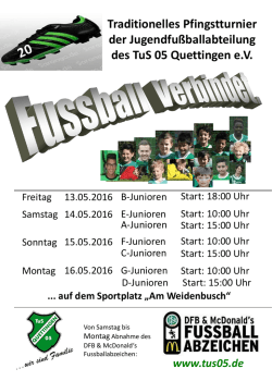 20. Pfingst-Turnier