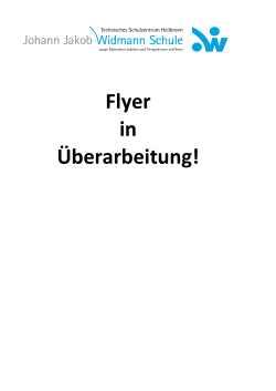 Flyer VAB - Johann-Jakob-Widmann