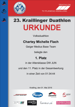 Urkunde herunterladen