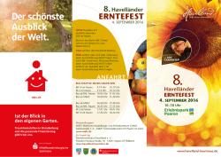 Havell&auml;nder Erntefest - MAFZ Erlebnispark Paaren