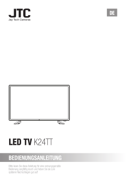 LED TV K24TT_Anleitung DE - JAY-tech