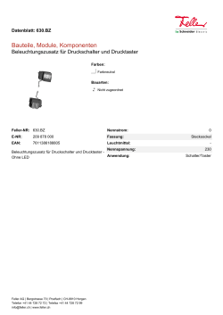 Bauteile, Module, Komponenten