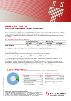 Produktblatt Index Privat OK 05/16