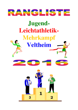 Jugend- Leichtathletik- Mehrkampf Veltheim