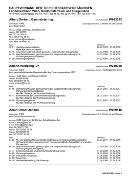 Druckansicht - Hauptverband
