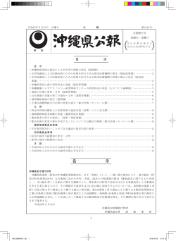 沖縄県告示第238号（PDF：1773KB）