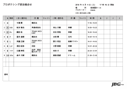 JAPAN BOXING COMMISSION