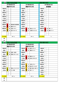 西大阪大会