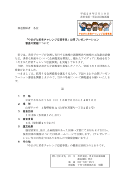 プレスリリース資料 (PDF documentファイル サイズ： 156Kb)