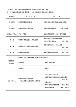 プログラム