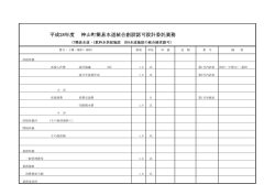 H28神山町簡易水道統合創設認可設計委託業務内訳書