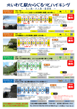 北いわて駅からぐるっとハイキング