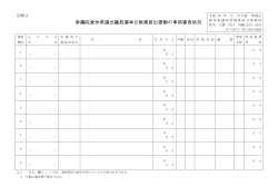 別紙2事前審査状況 [PDFファイル／54KB]