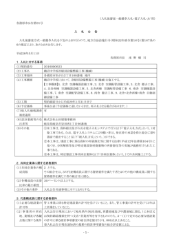 入札公告 （PDFファイル 295.4KB）