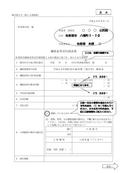 補助金等交付請求書（見本）（PDF：134KB）