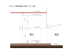 舞台 客席