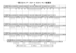 一関文化センタ－大ホｰル SUSコンセント配置図