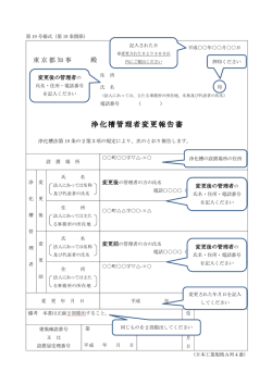 東京都知事 殿