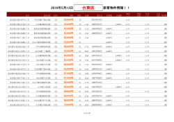 台東区新着物件リスト