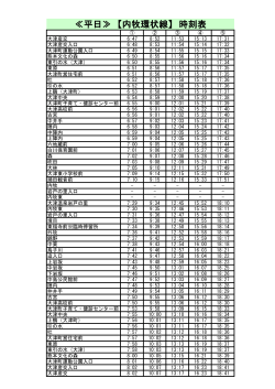 内牧環状線特別ダイヤ