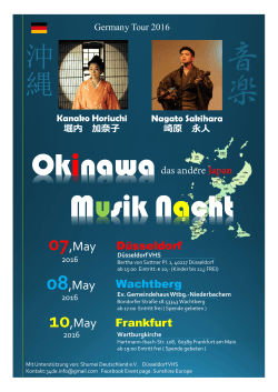 Okinawa Musik Nacht