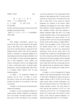 別紙第1号様式 No.1 博 士 論 文 の 要 旨 専攻名 システム創成科学