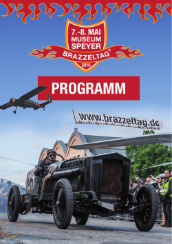 PROGRAMM - Brazzeltag