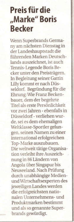 Marke" Boris - Superbrands