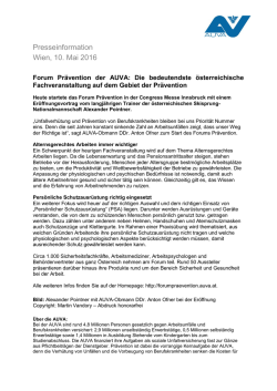 Presseaussendung