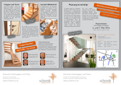Hausmesse - 6. & 7. Mai 2016