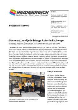 Jede Menge Kohle - Autohaus Heidenreich