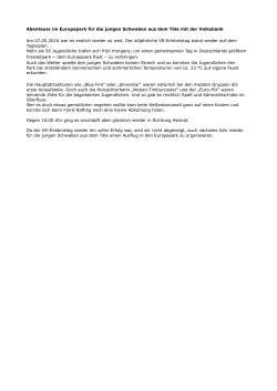 Jetzt lesen - Volksbank Deggingen