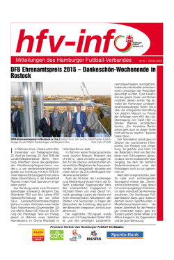 HFV-Info Nr. 19-2016