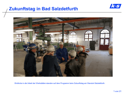 Einblicke f&uuml;r M&auml;dchen und Jungen beim