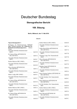 18/169 - DIP des Bundestages
