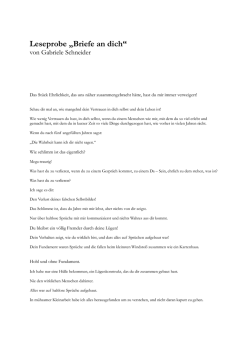Eine Leseprobe finden Sie hier