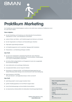 Praktikum Marketing